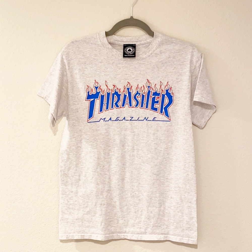 THRASHER Graphic Tee Trendy Look